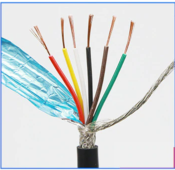 Shielded 6 Core Cable 17/1.0