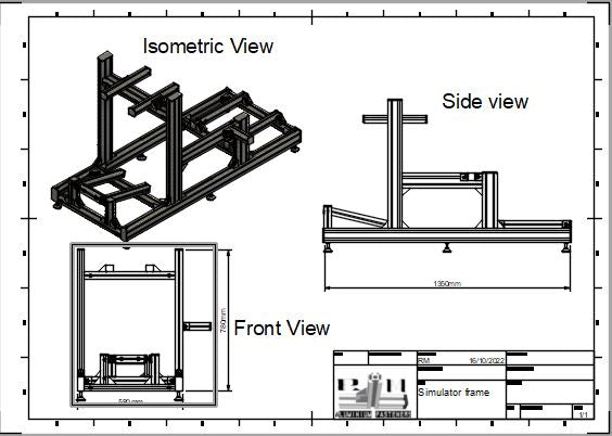 Customise Sim racing Rig – RM components