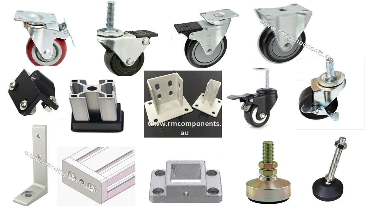 Caster Foot Insert Casters & Feet (Floor to Frame) – RM components