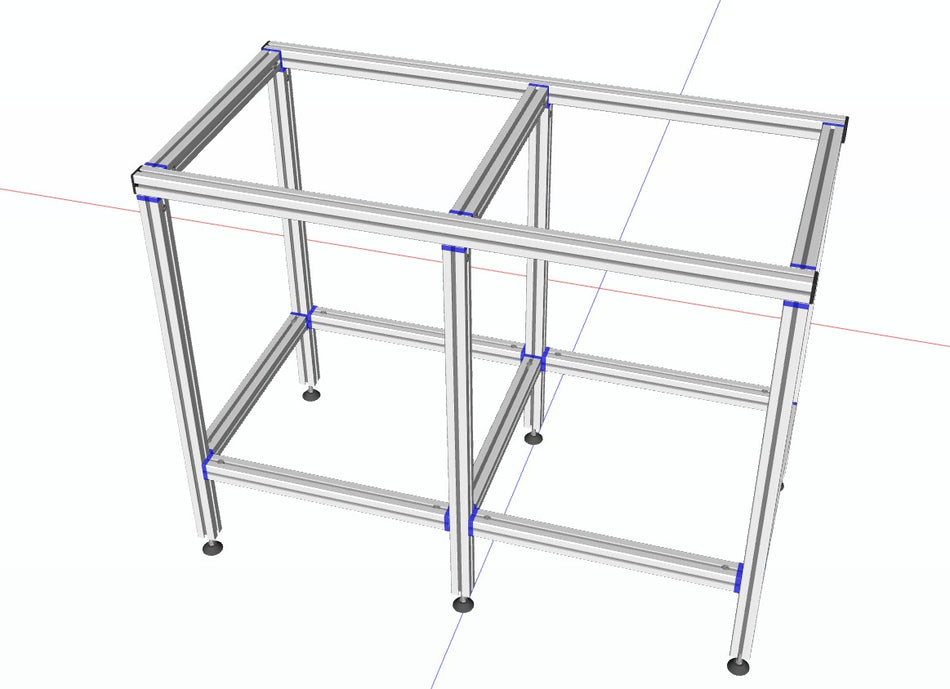 4040 Heavy Duty Aluminium Aquarium Stand Frame Kit