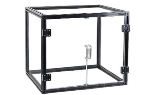 Black Transparent Enclosure for Lap purposes