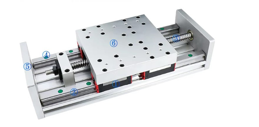 250mm kit Z Axis Linear module Sliding Table HGR20 Linear Guide 1605 1610 Ball Screw Linear Stage Suit For Nema23 Nema34 Stepper Motor CNC
