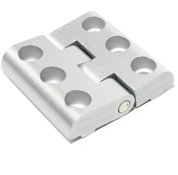 6 Hole Aluminium Hinge 62×60 – 40 Series