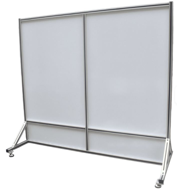 Workshop visual Board Aluminum profile Display stand- Custom size