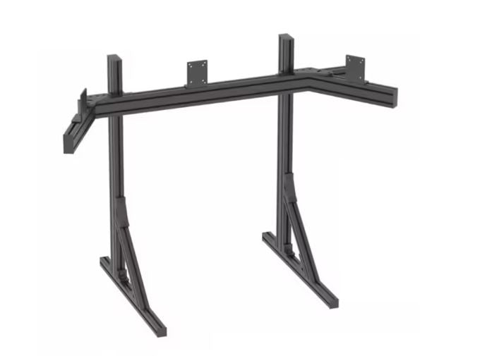 Custom Triple Screens Monitor Stand Sim Rig Sim Racing Cockpit Simulation Three LCD Screens TV Display Monitor Stand