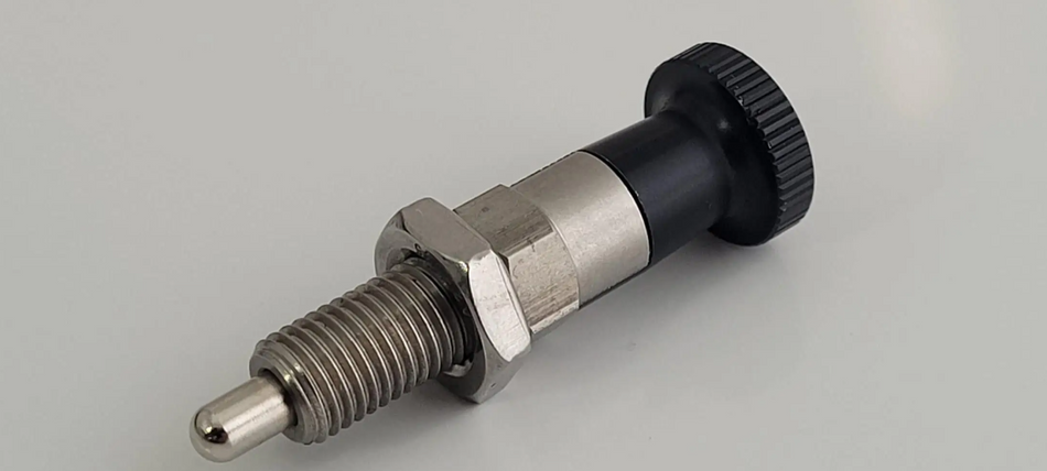 Stainless steel M12x61 mm indexing plunger
