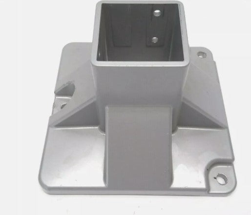 Conveyor mount feed bracket for 8080 aluminium profile