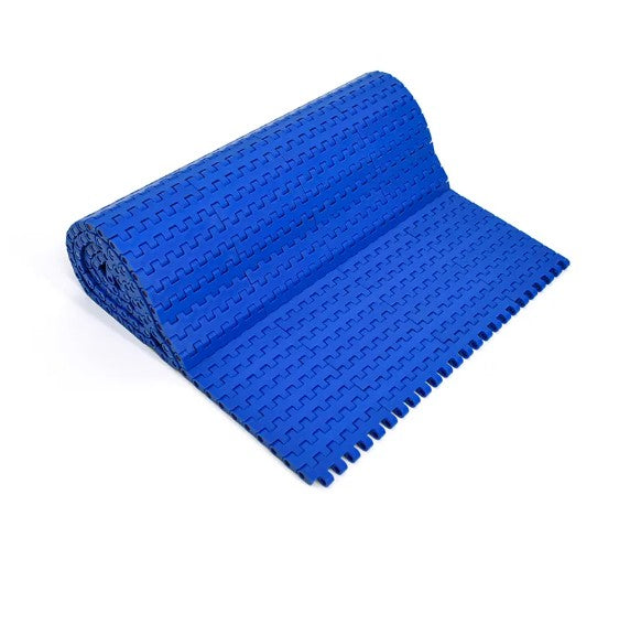 Plastic Modular blue belt The 1270 Series  Width 381 mm