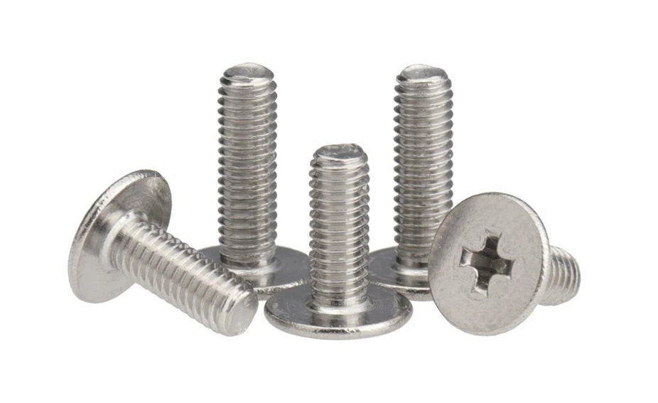 Phillips Wafer Head Low Profile Stainless Steel Screws  M5X12