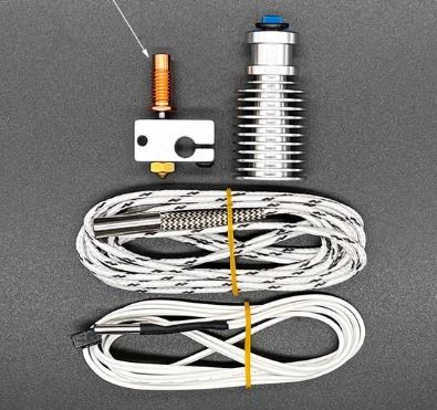 E3D V6 Hotend Kit 3d Printer Accessories 320℃ High Temperature Version J-head Remote Extruder Parts 12V 24V Hot End 1.75/0.4MM