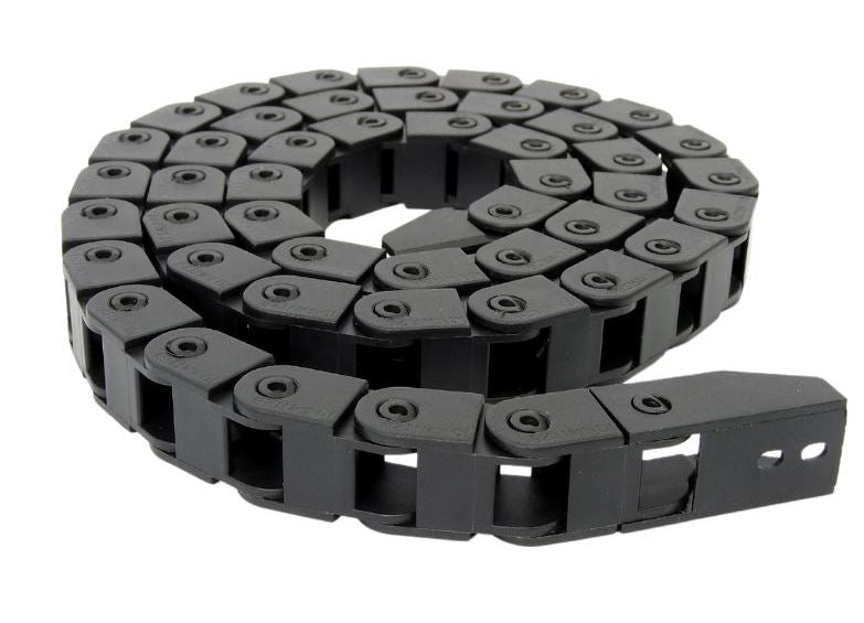 1 Meter 10*10mm Nylon Drag Chain Wire Towline Carrier Cable Track For CNC
