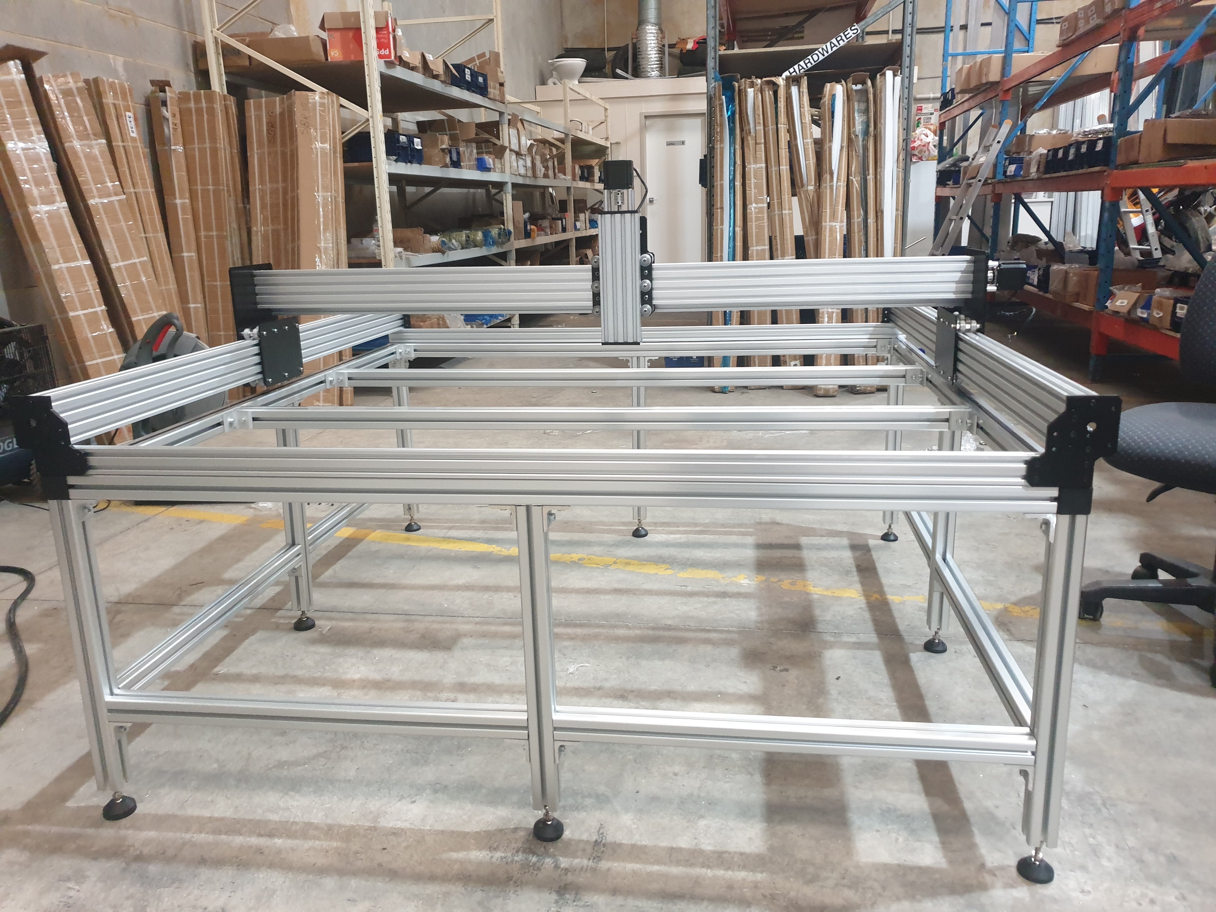 WorkBee CNC Wood Router T-slot Aluminium stand frame – RM components