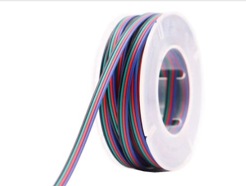 3 pins 22 AWG   Led Wire Cable