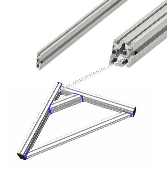Silver 2040- 45 Degree Support 160 mm Length – RM components