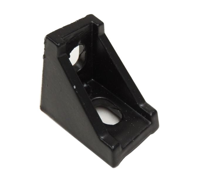 20 Series Right angle black Brace Corner Bracket