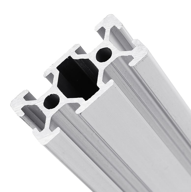 2040 Silver T-Slot Aluminium Profile (20 Series) – 6063 T5 Extrusion f ...