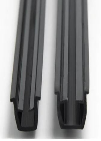 6mm Slots PVC  hard rubber strip U-shaped flat seal groove strip (suitable for 20 series or 6 mm slots)