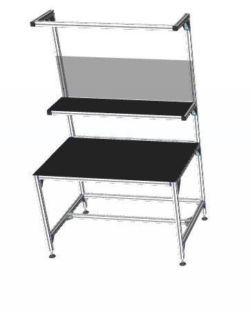 1500x970 x660mm  (H x L x W) Workbench