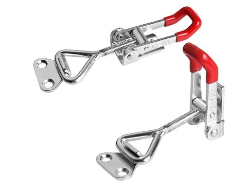 Adjustable Toolbox Case Metal Toggle Latch Catch Clasp Quick Release Clamp Anti-Slip Push Pull Toggle Clamp Tools