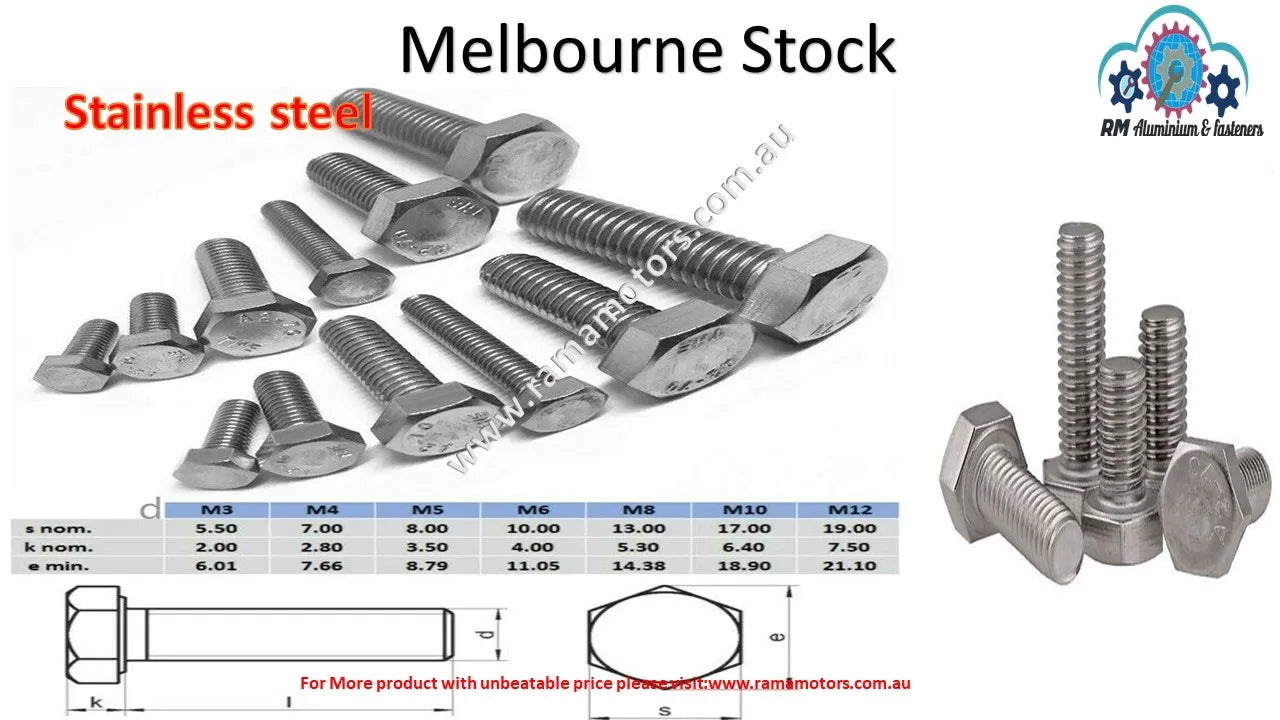 M6x35mm 304 Stainless Steel Flat Head Socket Screws - 30 Pack Furniture Connector Bolts