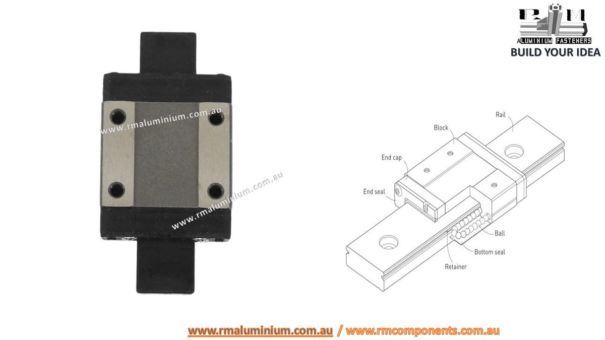 Linear Bearing – MGN12H – RM components