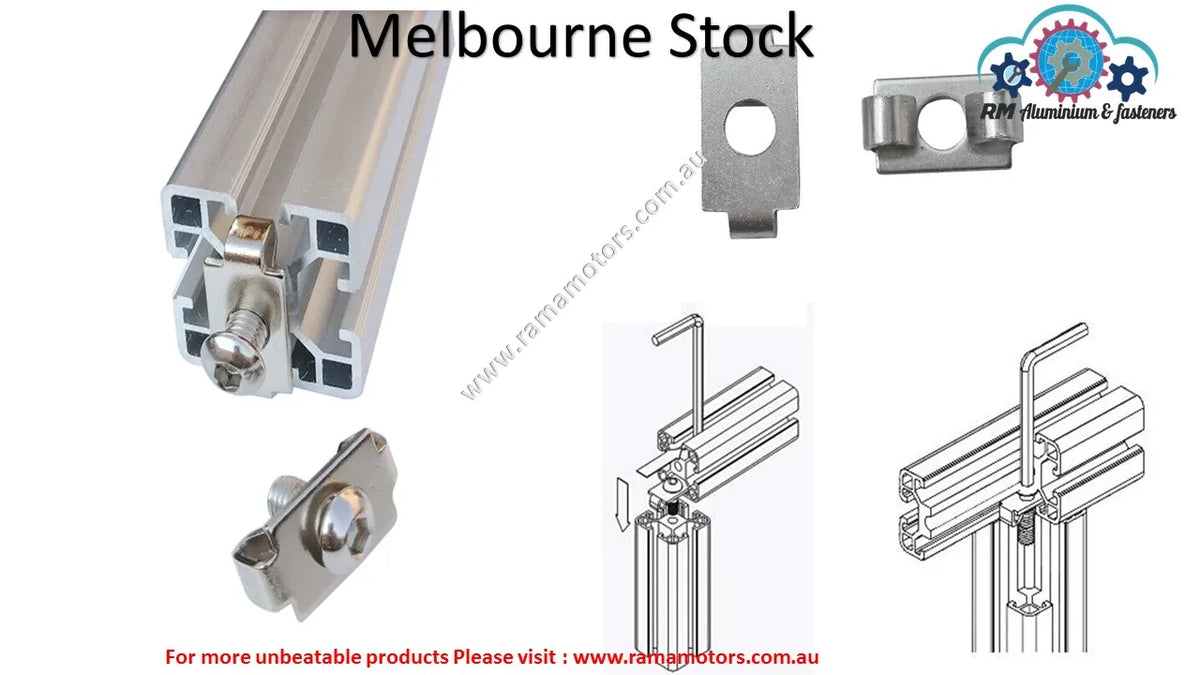 40 Series End Spring Fastener – RM components