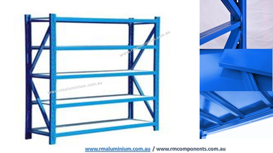 2000 X 500mm X 2000mm (L X W X H ) heavy duty storage facility (around 300kg per layer)   4 pcs layer panel