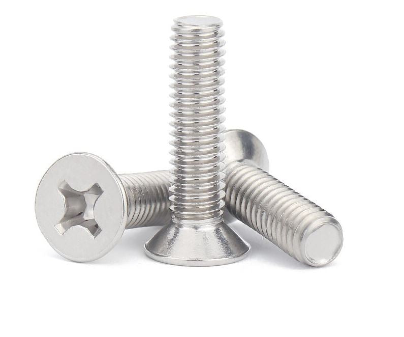 Pack 20pcs M5X20 Stainless Steel Phillip Countersunk Screws