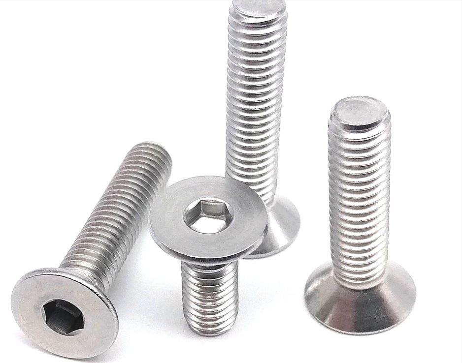 Pack of 20 pcs , M8x40mm Stainless Steel Countersunk Screw