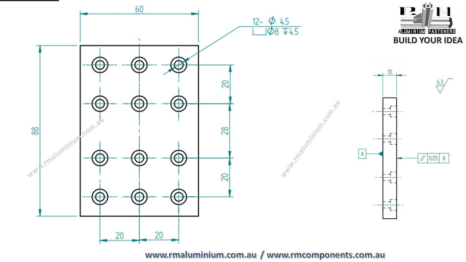 Customise plate