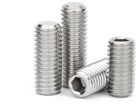 Pack of 20 pcs M4x8  Stainless Steel  Grub Screws