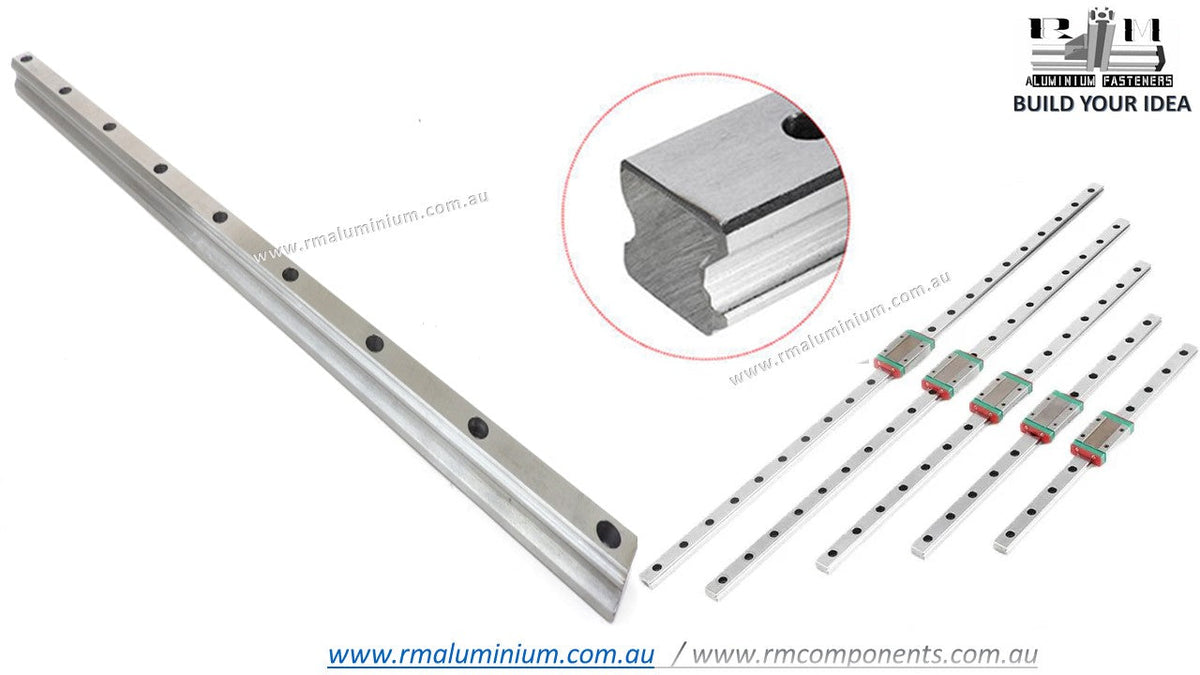 Hr Linear Rails Linear Rail – HGR20 - 500mm Length – RM components