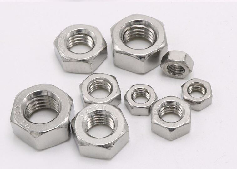 Pack of 20 pcs M8 Stainless Steel Hex Nuts – RM components