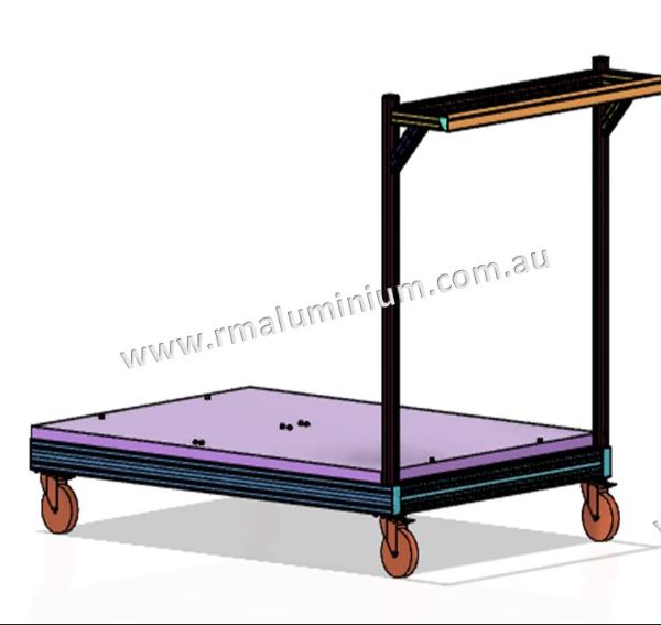 Customized Base Trolley With Heavy duty wheels – RM components