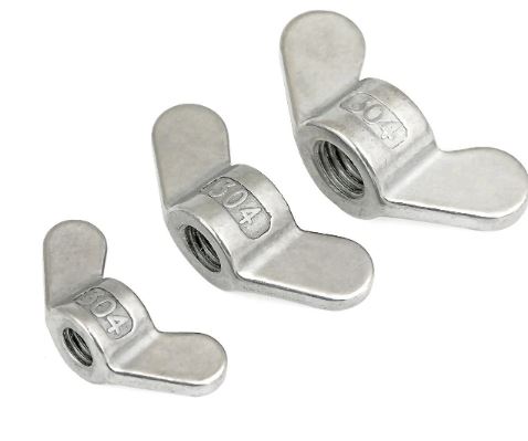 Pack of 10 pcs Stainless steel m6 Wing Nut